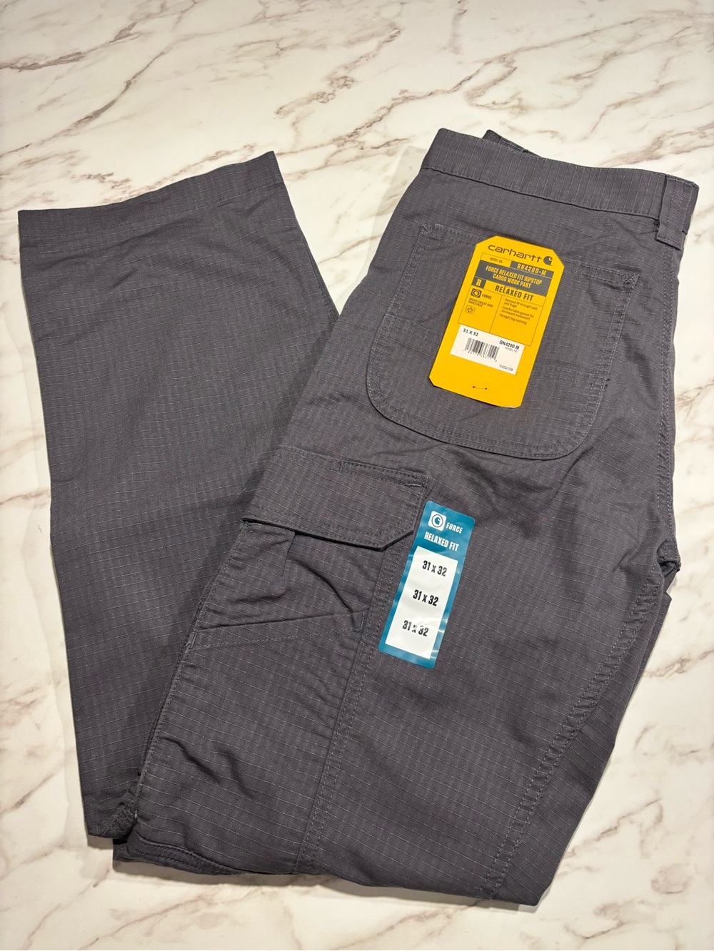 Carhartt Men's Gray Cargo Work Pants